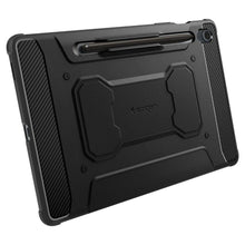 Заредете изображение във визуализатора на галерията – Spigen Rugged Armor Pro case for Samsung Galaxy Tab S9 FE 10.9'' X510 / X516B - black
