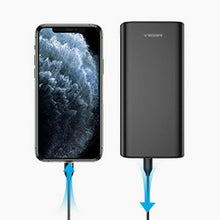 Заредете изображение във визуализатора на галерията – Power bank veger t65a - 20 000mah lcd quick charge pd65w black (for laptop also) - TopMag

