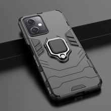 Заредете изображение във визуализатора на галерията – Ring Armor Case for Xiaomi Redmi Note 12 5G / Poco X5 5G Armor Cover Magnetic Holder Ring Black
