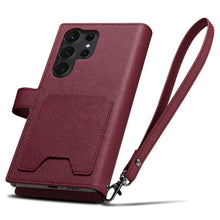 Заредете изображение във визуализатора на галерията – Spigen WALLET "S" PLUS GALAXY S23 ULTRA BURGUNDY
