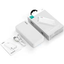 Заредете изображение във визуализатора на галерията – Joyroom powerbank 20000mAh Dazzling Series 12W white (JR-T017)
