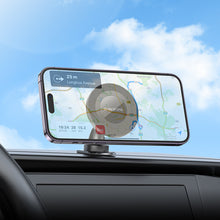 Заредете изображение във визуализатора на галерията – Borofone Car holder BH91 Ring magnetic, stick-on base black
