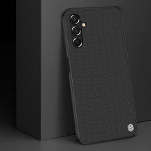 Заредете изображение във визуализатора на галерията – Nillkin Textured Case for Samsung Galaxy A14 5G / Galaxy A14 reinforced nylon cover black
