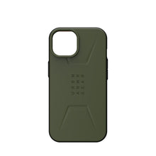 Заредете изображение във визуализатора на галерията – ( uag ) urban armor gear civilian compatible with magsafe гръб за iphone 13 / 14 green
