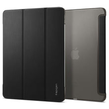 Заредете изображение във визуализатора на галерията – Spigen LIQUID AIR FOLIO IPAD PRO 12.9 2021 BLACK
