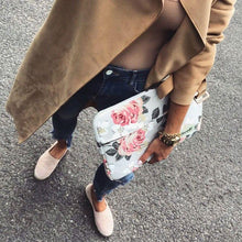 Заредете изображение във визуализатора на галерията – CANVASLIFE BRIEFCASE LAPTOP 13-14 NAVY ROSE

