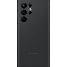 Заредете изображение във визуализатора на галерията – Samsung LED View Cover case with LED display for Samsung Galaxy S22 Ultra black (EF-NS908PBEGEE)
