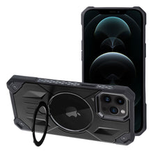 Заредете изображение във визуализатора на галерията – Armor Mag Cover case compatible with MagSafe for IPHONE 12 PRO MAX black
