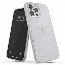 Заредете изображение във визуализатора на галерията – Adidas OR Protective iPhone 13 Pro Max 6,7" Clear Case Gliter transparent 47148
