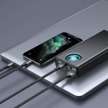 Заредете изображение във визуализатора на галерията – Baseus Amblight power bank 65W 30000mAh Overseas Edition black (PPLG000101)
