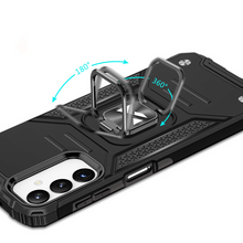Заредете изображение във визуализатора на галерията – Wozinsky Ring Armor case for Samsung Galaxy A14 armored cover magnetic holder ring black
