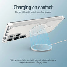 Заредете изображение във визуализатора на галерията – Nillkin Nature Pro armored case with a magnetic ring for Samsung Galaxy S24 Ultra - white
