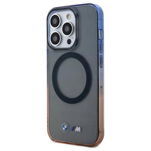 Заредете изображение във визуализатора на галерията – BMW Gradient Bumper MagSafe case for iPhone 15 Pro - gray
