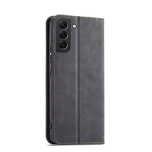 Заредете изображение във визуализатора на галерията – Magnet Fancy Case for Samsung Galaxy S23 Ultra flip cover wallet stand black
