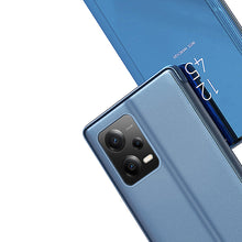 Заредете изображение във визуализатора на галерията – Clear View Case for Xiaomi Redmi Note 12 Pro+ flip cover pink

