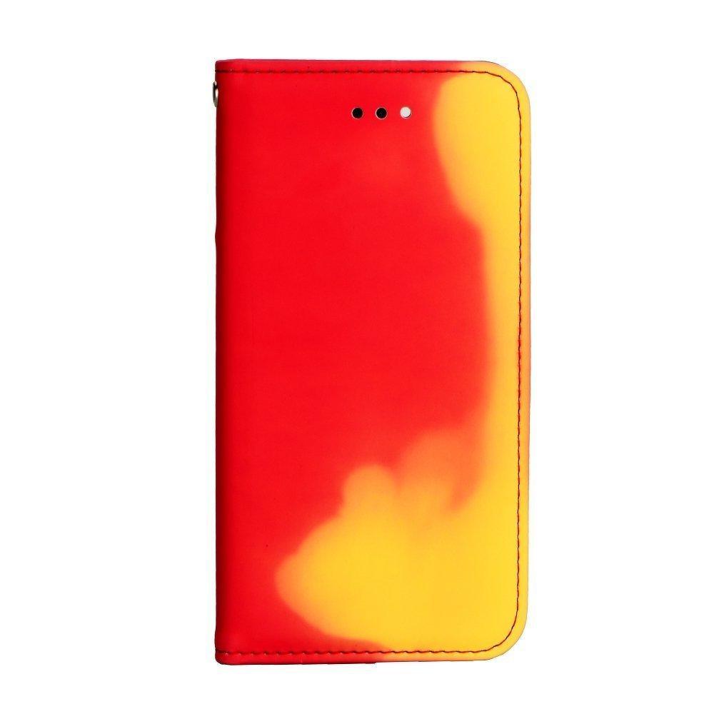 Термо калъф тип книга за Huawei P10 lite червен - само за 18.9 лв