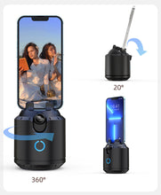 Заредете изображение във визуализатора на галерията – Phone holder with 360° face tracking P3 black

