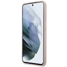 Заредете изображение във визуализатора на галерията – Guess GUHCS23SP4RPSP S23 S911 pink/pink hardcase 4G Printed Stripe
