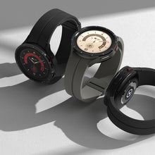 Заредете изображение във визуализатора на галерията – Ringke Bezel Styling Overlay Cover for Samsung Galaxy Watch 5 Pro 45mm Stainless Steel for Watch Case Outer Rim Black
