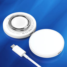 Заредете изображение във визуализатора на галерията – MagSafe Choetech T603-F inductive charger with holder - white
