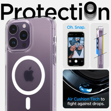 Заредете изображение във визуализатора на галерията – Spigen ULTRA HYBRID MAG MAGSAFE IPHONE 14 PRO MAX FROST CLEAR
