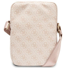 Заредете изображение във визуализатора на галерията – Guess 4G Stripes bag for 8" tablet - pink
