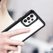 Заредете изображение във визуализатора на галерията – Outer Space Case for Samsung Galaxy A33 5G cover with a flexible frame black
