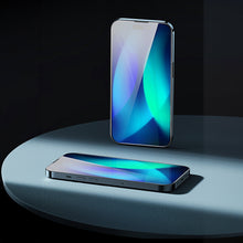 Заредете изображение във визуализатора на галерията – Baseus Privacy Tempered Glass For iPhone 12 Pro Max Full Screen 0.4mm Privacy Filter Anti Spy + Mounting Kit
