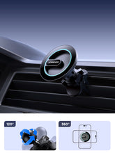 Заредете изображение във визуализатора на галерията – Joyroom car magnetic phone holder for air vent black (JR-ZS366)
