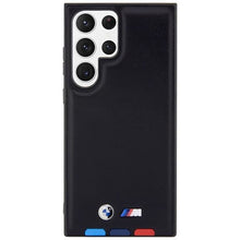 Заредете изображение във визуализатора на галерията – BMW BMHCS23L22PTDK S23 Ultra S918 black/black Leather Stamp Tricolor
