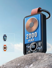Заредете изображение във визуализатора на галерията – Joyroom wireless powerbank 2000mAh 3W for Apple Watch black (JR-WQW01)
