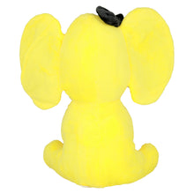 Заредете изображение във визуализатора на галерията – Plush elephant with bow yellow
