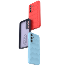 Заредете изображение във визуализатора на галерията – Magic Shield Case for Samsung Galaxy A54 5G flexible armored cover burgundy
