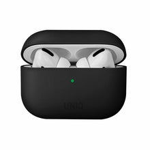 Заредете изображение във визуализатора на галерията – Uniq case Lino AirPods Pro Silicone black / ink black
