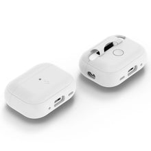 Заредете изображение във визуализатора на галерията – Spigen SILICONE FIT STRAP Apple AIRPODS PRO 1 / 2 WHITE/GREY
