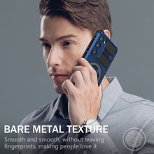Заредете изображение във визуализатора на галерията – Tel Protect Armor Magsafe Metal Ring Case for Samsung Galaxy S23 blue
