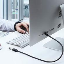 Заредете изображение във визуализатора на галерията – Ugreen USB-A (male) - USB-A (female) adapter extension cable USB 3.0 5Gb/s 0.5m black (US129)
