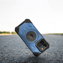 Заредете изображение във визуализатора на галерията – Armor Mag Cover case compatible with MagSafe for IPHONE 13 PRO blue
