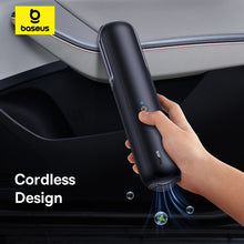 Заредете изображение във визуализатора на галерията – Baseus A0 Pro 4000Pa HEPA wireless car vacuum cleaner - black
