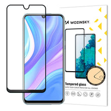 Заредете изображение във визуализатора на галерията – Wozinsky Tempered Glass Full Glue Super Tough Screen Protector Full Coveraged with Frame Case Friendly for Huawei P40 Lite / Nova 7i / Nova 6 SE black

