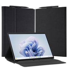 Заредете изображение във визуализатора на галерията – Dux Ducis Domo case for Microsoft Surface Pro 9 smart cover stand black
