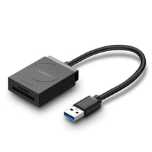 Заредете изображение във визуализатора на галерията – Ugreen SD / micro SD card reader to USB 3.0 black (20250)
