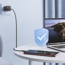 Заредете изображение във визуализатора на галерията – Joyroom USB - USB C 3A cable Surpass Series for fast charging and data transfer 2 m black (S-UC027A11)
