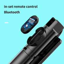 Заредете изображение във визуализатора на галерията – Selfie Stick MINI - with detachable bluetooth remote control and tripod - P20 BLACK
