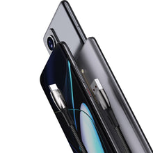 Заредете изображение във визуализатора на галерията – Baseus Glimmer Series fast charging cable USB-A - USB-C 100W 480Mbps 1m black
