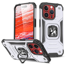Заредете изображение във визуализатора на галерията – Wozinsky Ring Armor iPhone 15 Pro iPhone 15 Pro Ring Armor Case - Silver
