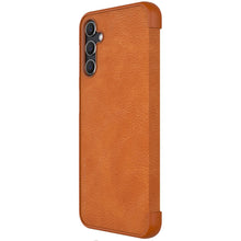 Заредете изображение във визуализатора на галерията – Nillkin Qin Leather case leather case with flap wallet brown
