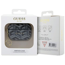Заредете изображение във визуализатора на галерията – Original Case GUESS - GCube Charm GUAP2PGCE4CK for AirPods Pro 2 Cover Black
