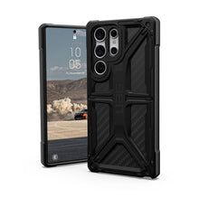 Заредете изображение във визуализатора на галерията – ( UAG ) Urban Armor Gear Monarch case for Samsung S23 ULTRA 5G carbon fiber
