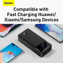 Заредете изображение във визуализатора на галерията – Power bank baseus bipow - 30 000mah lcd quick charge pd15w black ppdml-k01 - TopMag
